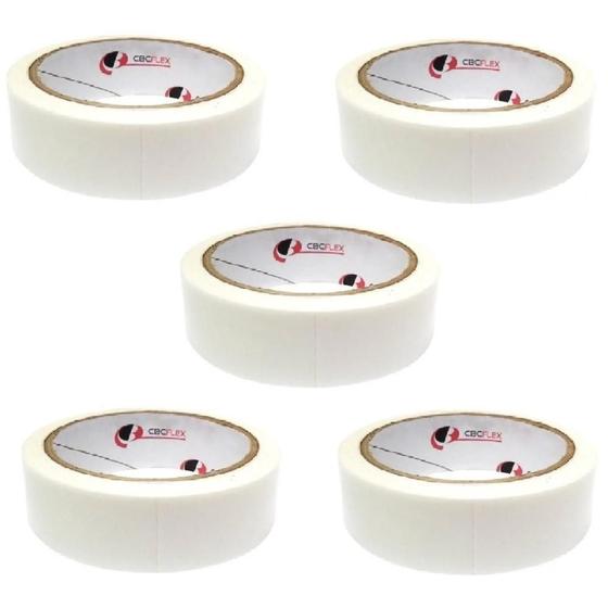 Imagem de 05 Rl Fita Dupla Face Fast Fix P/Colar Fita Borda 22Mm X 10M