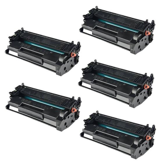 Imagem de 05 Toner Cf258x 58x M428fdw M404dw M428dw M404 Com Chip 10k