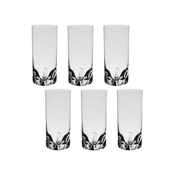 Imagem de 06 Copos Altos Trio em Cristal Titanium 300mL - Bohemia