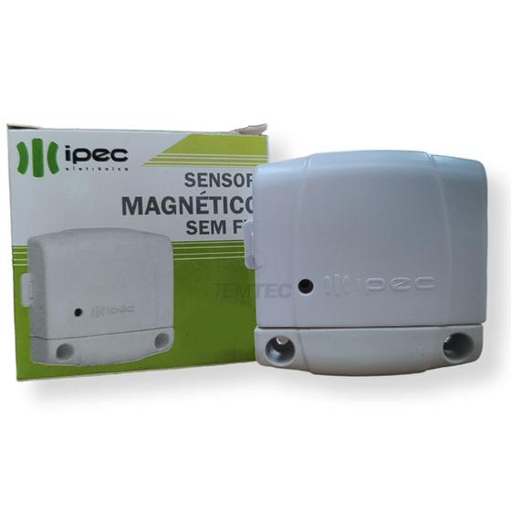 Imagem de 06 Sensor Magnético Inteligente Ipec Sem Fio Com Bateria