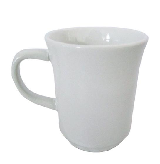 Imagem de 06un de caneca de porcelana branca americana 220ml