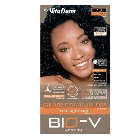 Imagem de 1.0 Preto Coloração Bio V Vita Derm