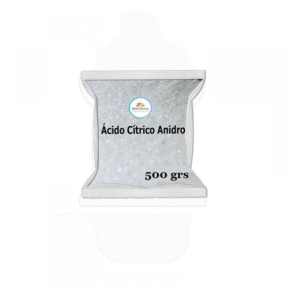 Imagem de 1 Ácido Cítrico Anidro 500grs - 100% Puro Alimentício