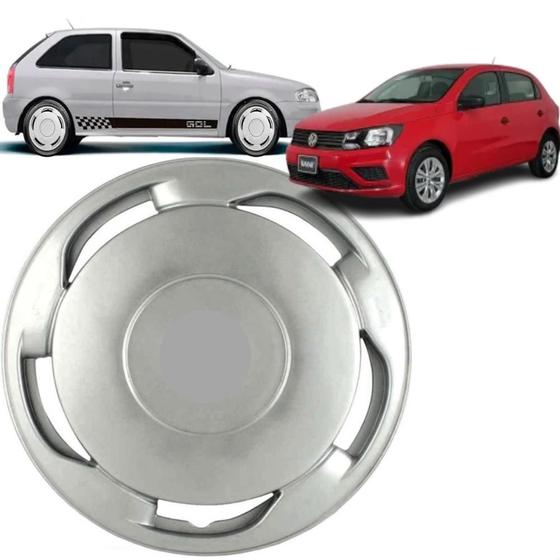 Imagem de 1 Calota Modelo Orbital Linha VW Aro 13 polegadas Encaixe Pressão Universal