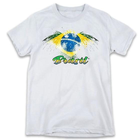 Imagem de 1 Camiseta do Brasil Patriota Bandeira 7 de Setembro Águia Personalizada