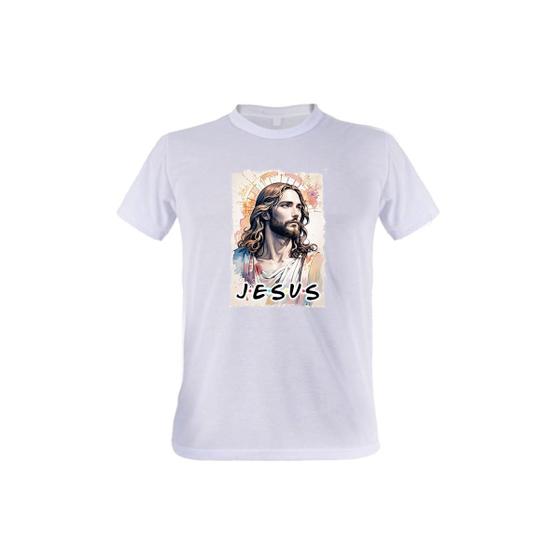 Imagem de 1 Camiseta Jesus Cristo Deus Santo Páscoa Igreja Católica Personalizada