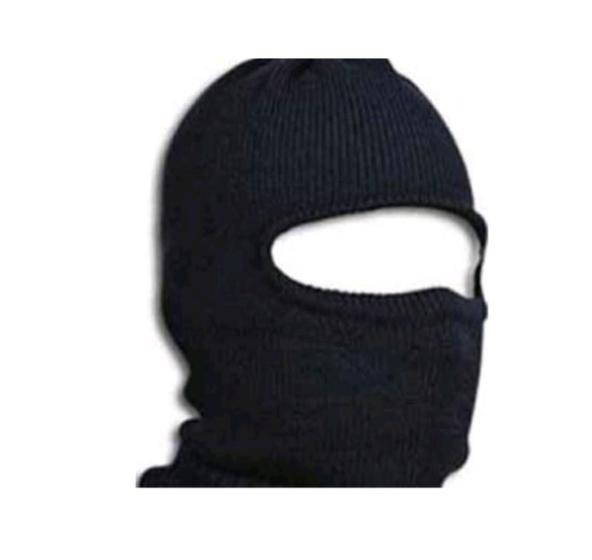 Imagem de 1 Capuz  Lã  Balaclava 1 FURO  Touca Térmica  tipo ninja la máscara motoboy unissex