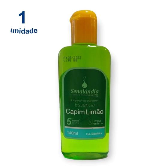 Imagem de 1 Essência Perfumada 140ml Odorizador Limpador de Casa Concentrado Cheirinho Senalândia - Envio Já