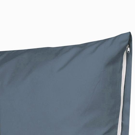 Imagem de 1 Fronha com Ziper Padrão 70x50cm Percal Flex 400 fios Macio