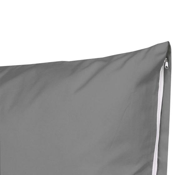 Imagem de 1 Fronha Para Travesseiro de Corpo Xuxão 1,30x40 Com Zíper Percal Flex 400fios