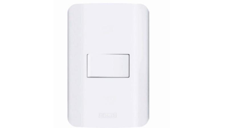 Imagem de 1 interruptor mdl 10a sp pl 4x2 branco linha canoa 2612 romazi