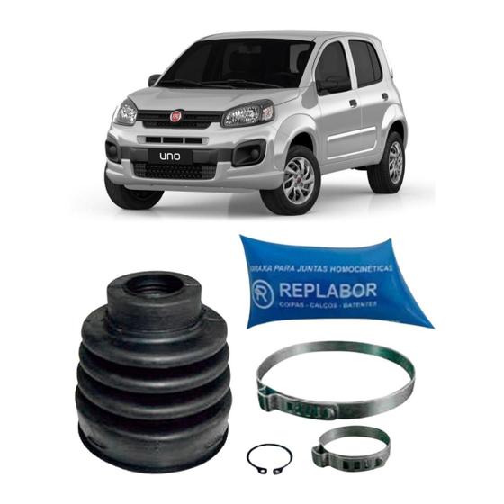 Imagem de 1 Kit Coifa Homocinética Lado Cambio Fiat Uno Fase 2 2016/..