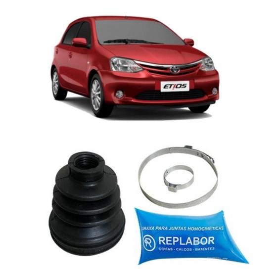 Imagem de 1 Kit Coifa Homocinetica Lado Cambio Toyota Etios 2012/...