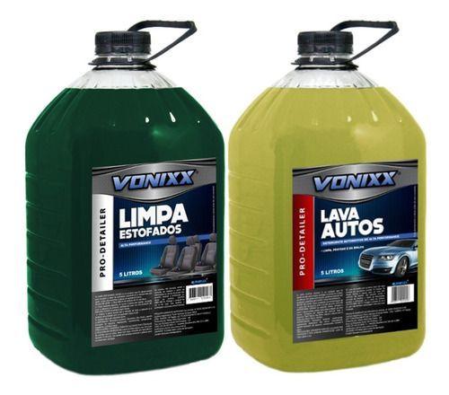 Imagem de 1 Lava Autos Shampoo Auto 1 Limpa Estofados A Seco 5l Vonixx