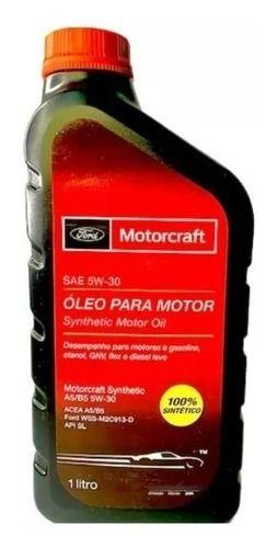 Imagem de 1 Litro De Oléo Lubrificante Do Motor Motorcraft 5w30 100% Sintetico