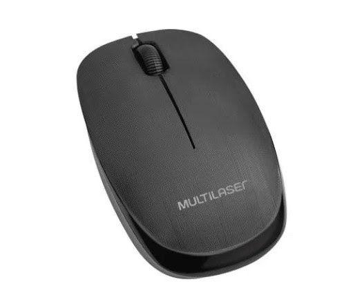 Imagem de 1 Mouse Sem Fio 2.4 Ghz 1200 Dpi Preto Usb Mo251