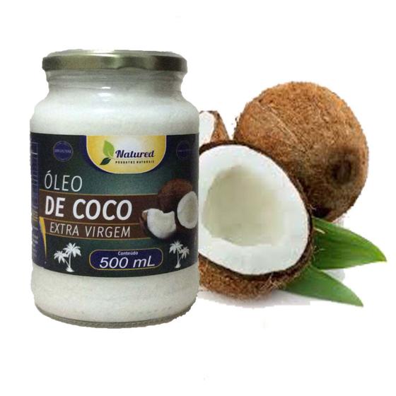 Imagem de 1 Óleo De Coco Extra Virgem 500 Ml Natured Sabor Coco