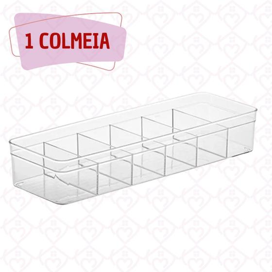 Imagem de 1 Organizador Grande Retangular Multiuso Com Divisorias