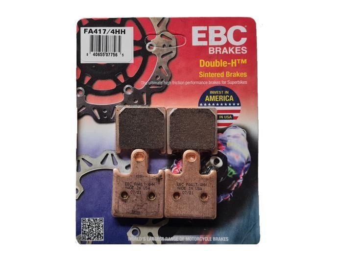 Imagem de 1 Par Pastilha De Freio Dianteira Ebc Fa417/4hh Zx 14 R Abs 2016