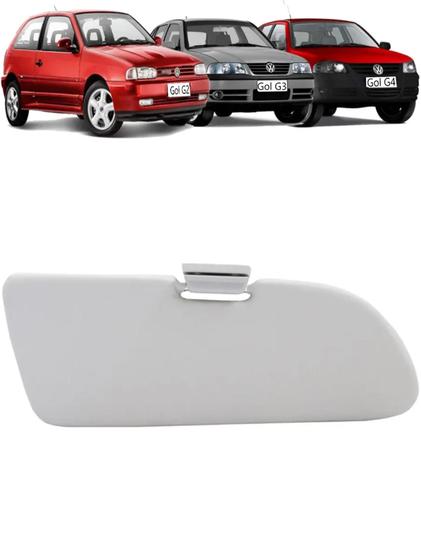 Imagem de 1 Quebra sol Gol G2 G3 G4 1995 a 2005 mono suporte fixo ld esquerdo