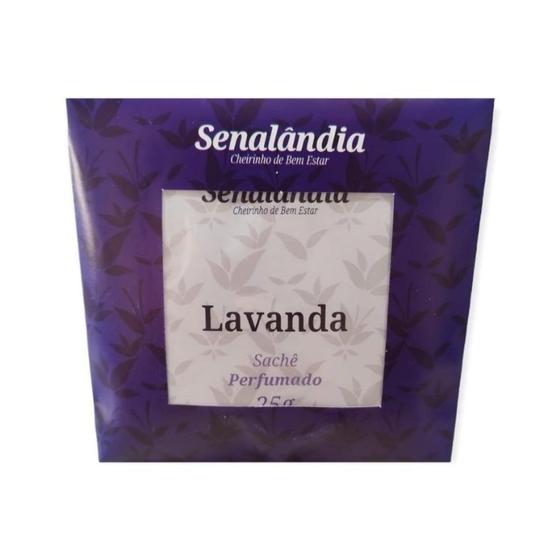 Imagem de 1 Sachê Perfumado Gaveta Guarda Roupa Armário Grande Lavanda Vanilla Cerejeira Laranjeira - Envio Já