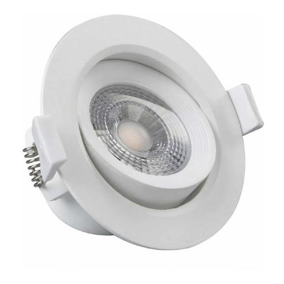 Imagem de 1 Spot Led Redondo Direcional 3W Branco Frio 6500k Bivolt