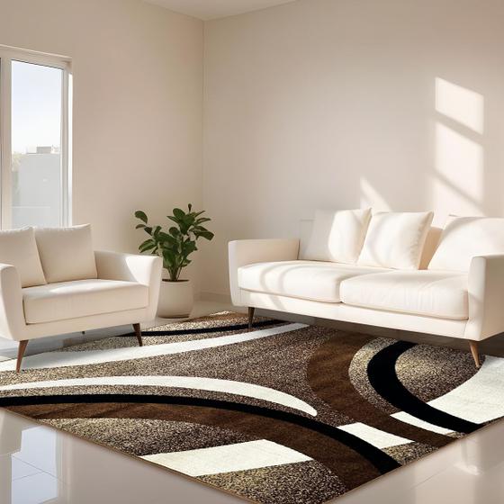 Imagem de 1 Tapete Belga Sala de Estar Sofá Grande Es Mo 200 x 250 D4