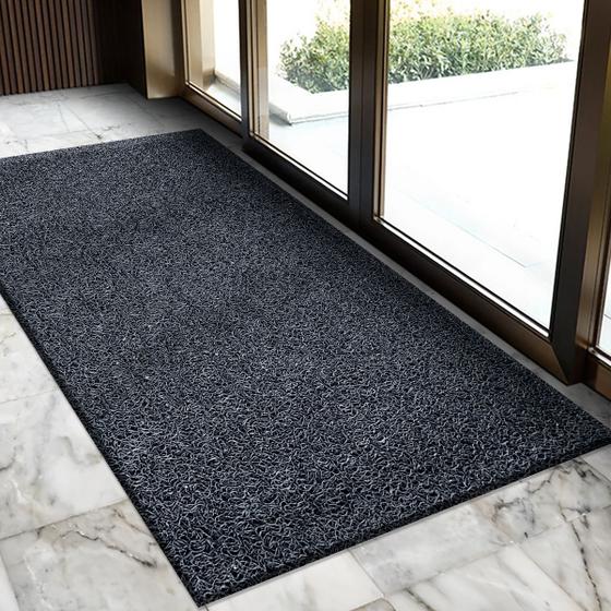 Imagem de 1 Tapete Porta Capacho Bem Vindo Antiderrapante PVC Gf 60X90