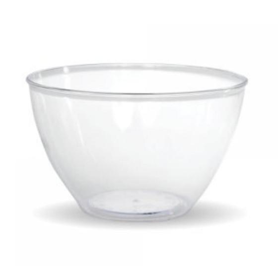 Imagem de 1 Tigela Saladeira ACRÍLICA Cristal Transparente 3500ml, Tijela Bowl ACRÍLICA Resistente