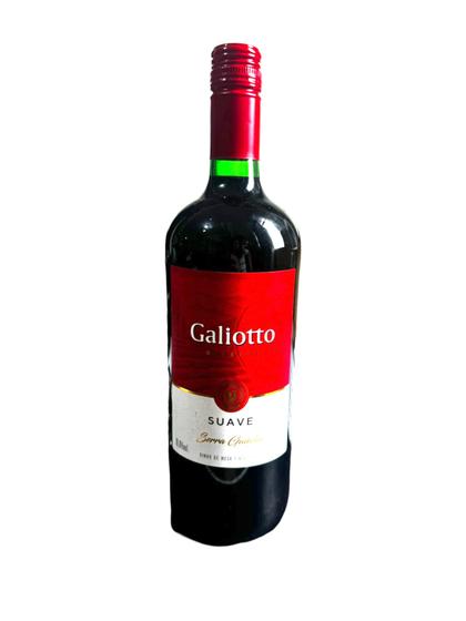 Imagem de 1 Vinho Galiotto Tinto Suave de mesa 750ml