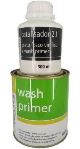 Imagem de 1 Wash Primer Maxi Rubber 600ml Com Catalisador 300ml