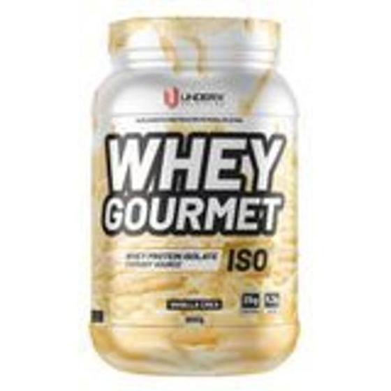 Imagem de 1 Whey Gourmet 900g - Isolado Concentrado  Sabor Baunilha