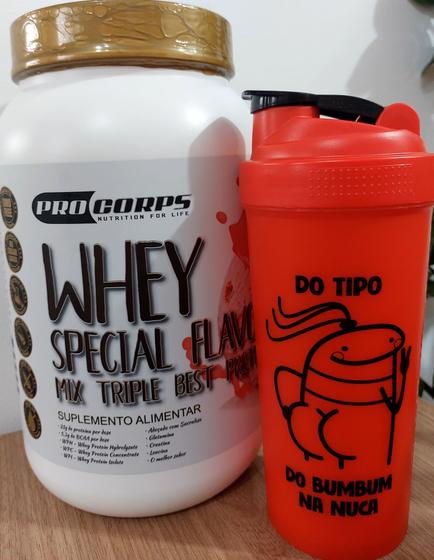 Imagem de 1 Whey Special Flavor PRO CORPS sabor morango