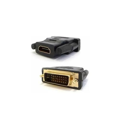 10 Adaptador Dvi-D Macho Para Hdmi Fêmea - X- One - Adaptadores ...