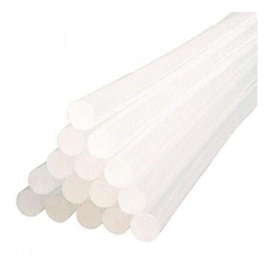 Imagem de 10 Bastão Cola Quente Grosso 11mm X 30 Cm Translucido Tek