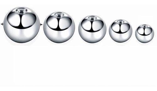 Imagem de 10 Bolinhas Para Piercing Tragus Flat Helix Labret Umbigo