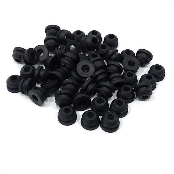 10 Borrachinhas Grommets Electric Ink Para Maquina De Tatuagem Rotativa
