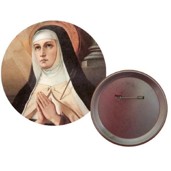 Imagem de 10 bottons broches de Santa Teresa D'Avila