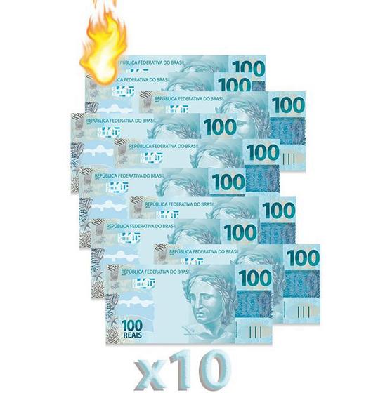 Imagem de 10 Burning Money - (Notas Flash) 100 Reais B+