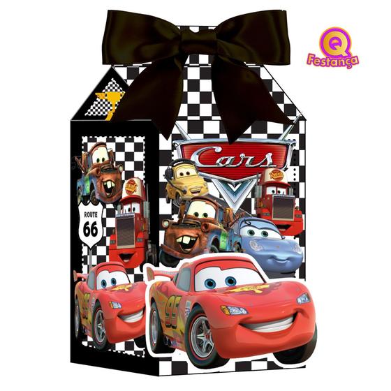 Imagem de 10 Caixas Milk Carros com Personagem e Aplique 3D