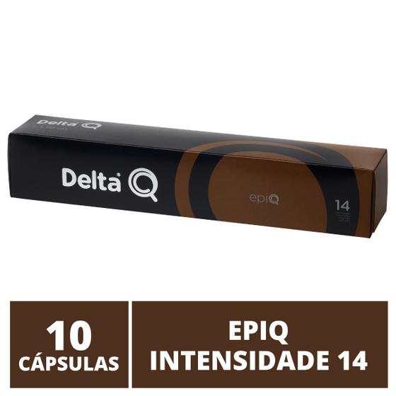 10 Cápsulas Delta Q Café EpiQ - Intensidade 14 Menor preço em 10 Cápsulas Delta Q Café EpiQ - Intensidade 14