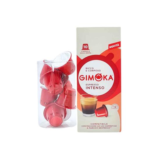 Imagem de 10 Cápsulas Gimoka Intenso Compatível com Nespresso