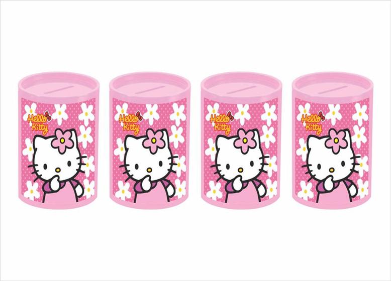 Imagem de 10 Cofrinhos Hello Kitty rosa