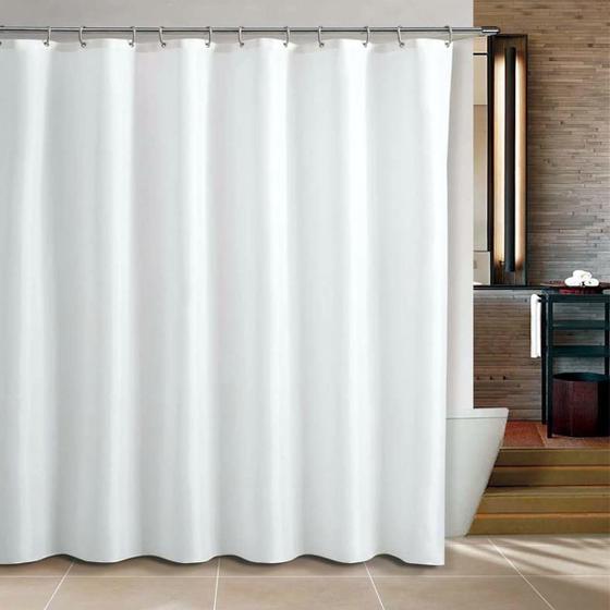 10 Cortinas De Box Reforçada Para Hotel, Pousada Pvc Branca Menor preço em 10 Cortinas De Box Reforçada Para Hotel, Pousada Pvc Branca