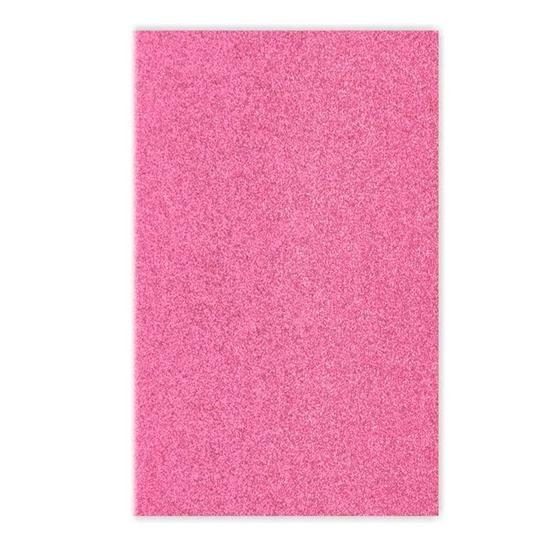 Imagem de 10 folhas eva 40x48 rosa claro glitter