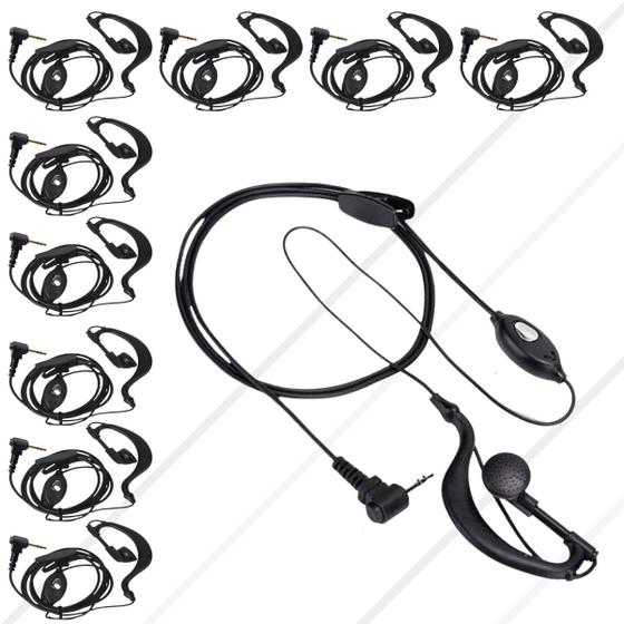 Imagem de 10 Fones de Ouvido P1 Para Rádio T210BR T470BR 