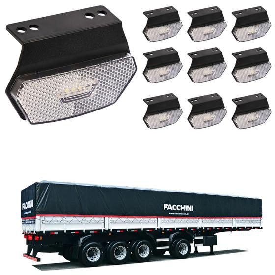 Imagem de 10 Lanterna Diamante Facchini LED Cristal C/ Supt. - Conect