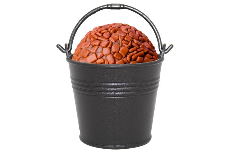 Imagem de 10 Mini Baldes Plástico Baldinhos Com Alça Lembrancinhas