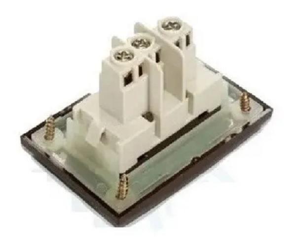 Imagem de 10 Pc Interruptor Paralelo Moveis Margirius Marrom 10A 250V