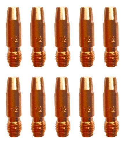 Imagem de 10 Pcs Bico Tubo De Contato 1,20 X 30mm M8 Ma-063 Tocha Mig